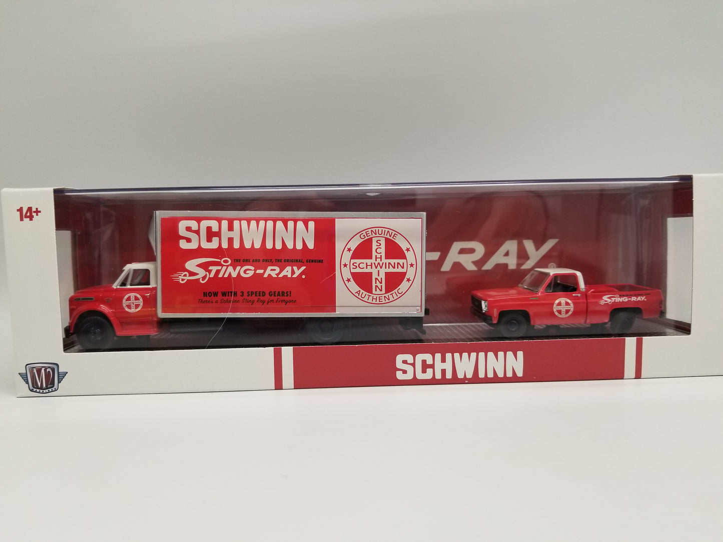 M2 1968 Chevrolet C60 & 1973 Chevy Truck -Schwinn Auto Hauler