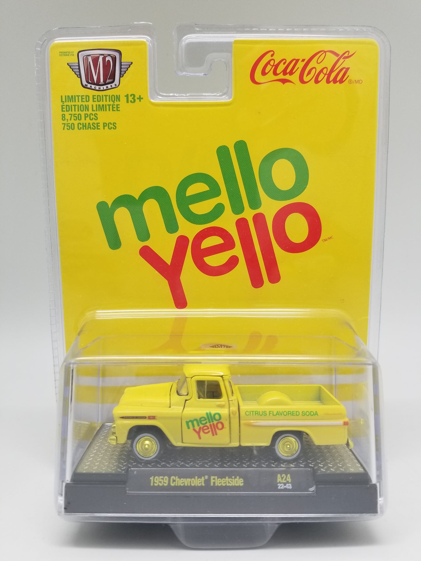 M2 CHASE - 1959 Chevrolet Fleetside - Mello Yello