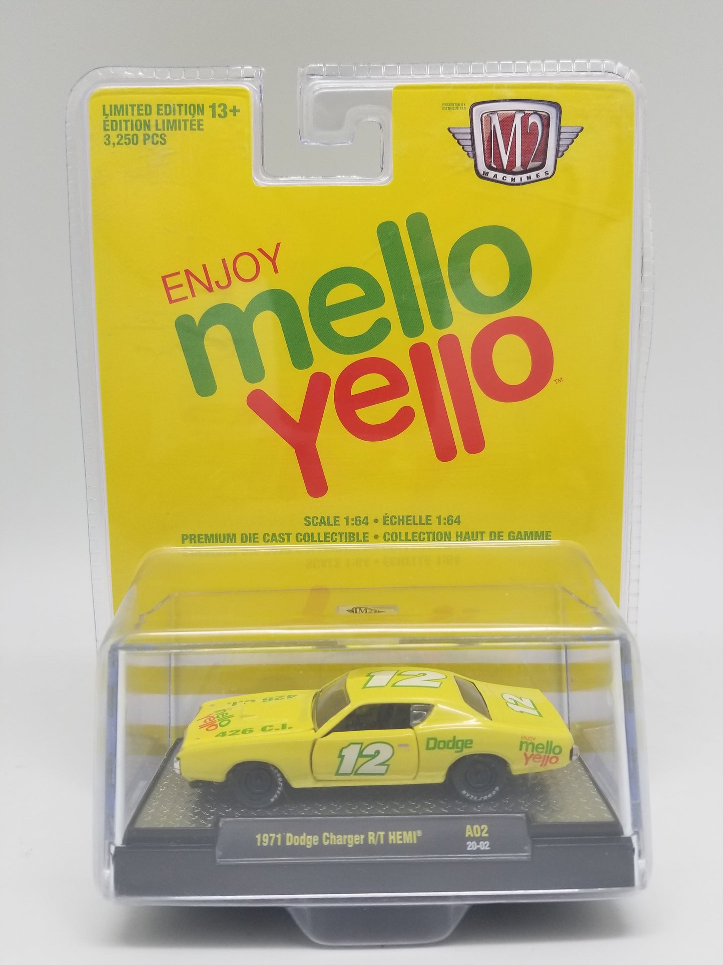 M2 1971 Dodge Charger R/T HEMI - Mello Yello