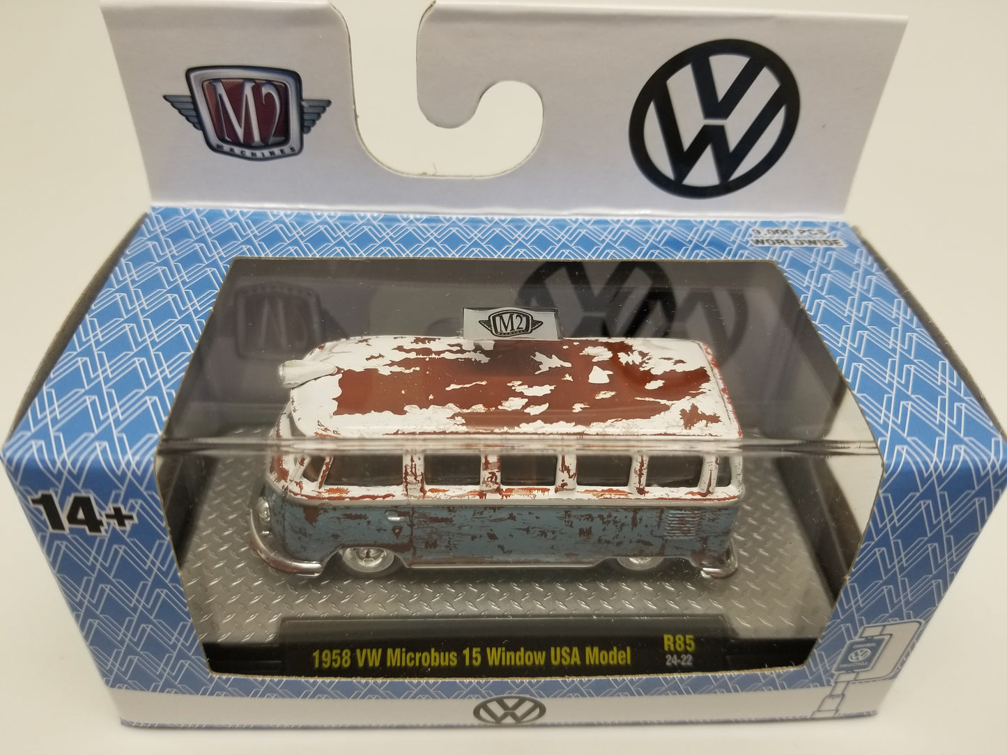 M2 1958 VW Microbus 15 Window USA Model