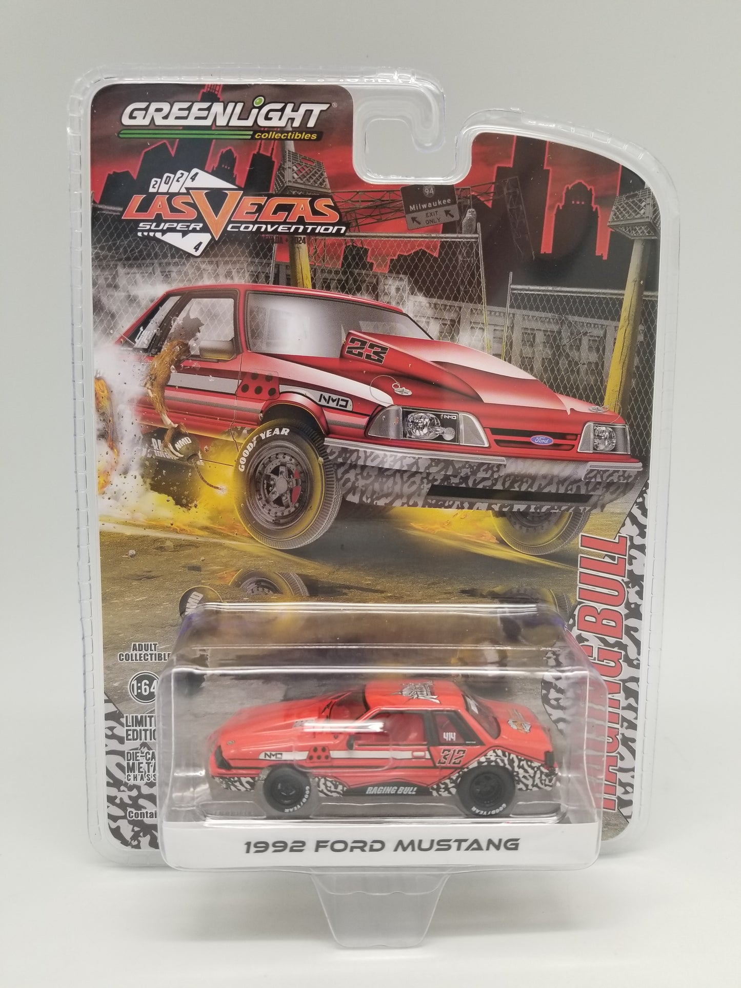 GL - 1992 Ford Mustang - Raging Bull Drag Car