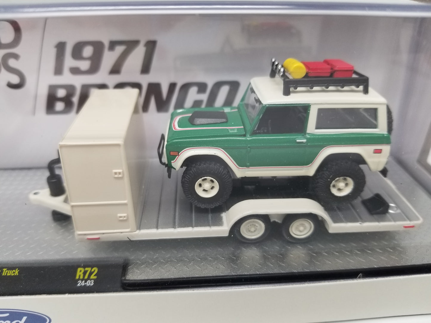 M2 1969 Ford F-100 Ranger Truck & 1971 Ford Bronco Auto Hauler