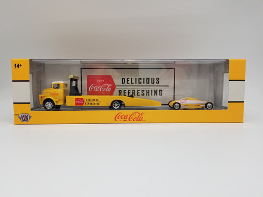 M2 1958 Dodge COE Truck & Belly Tanker - Coca-Cola Auto Hauler