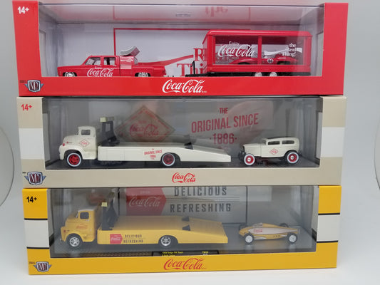 M2 56000-TW29 Coca-Cola Auto Hauler Set