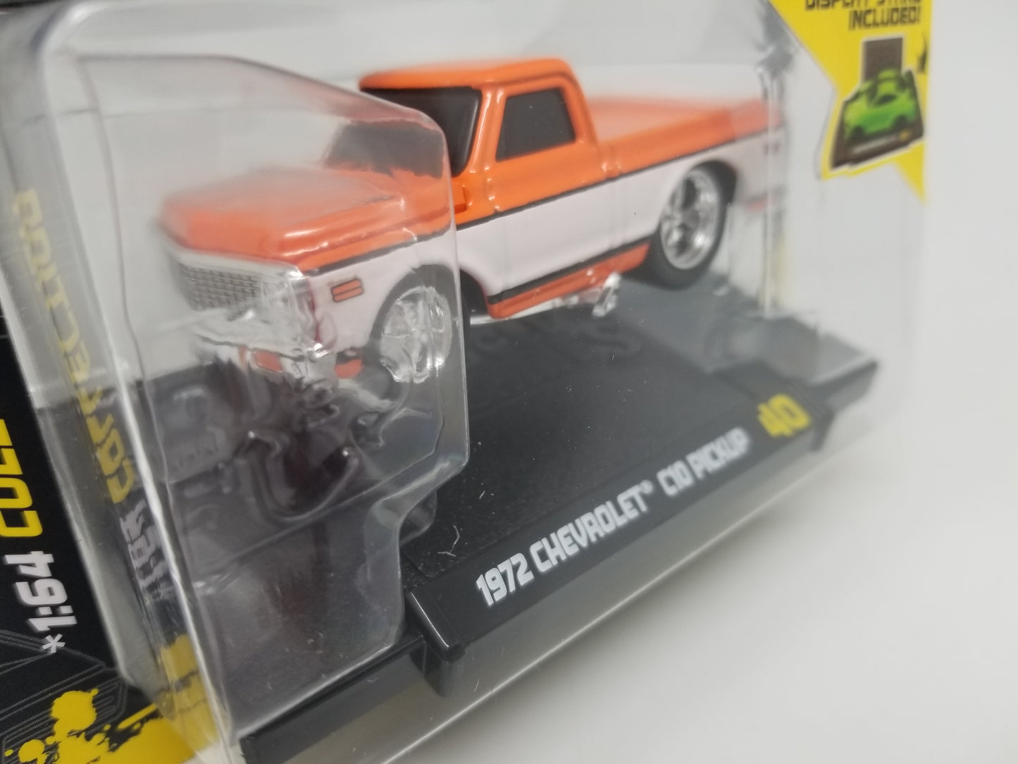 MM #40 - 1972 Chevy C10 Pick Up - Orange/White