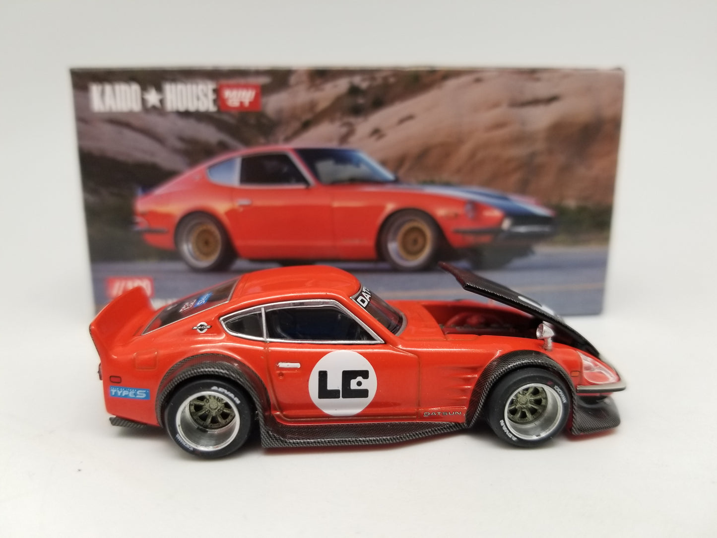 Kaido House 100 Nissan Fairlady Z Kaido GT - Orange Bang V1