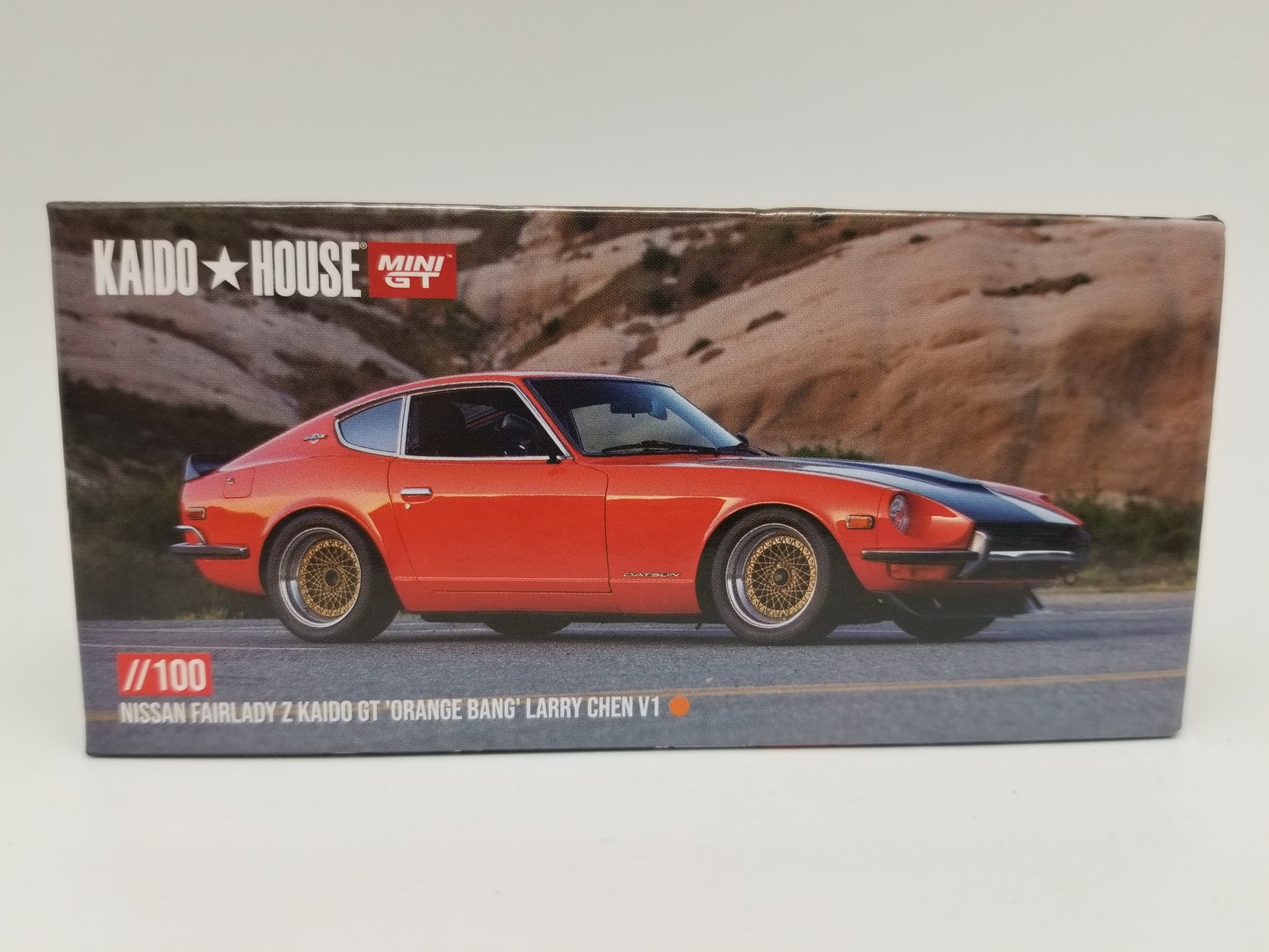 Kaido House 100 Nissan Fairlady Z Kaido GT - Orange Bang V1