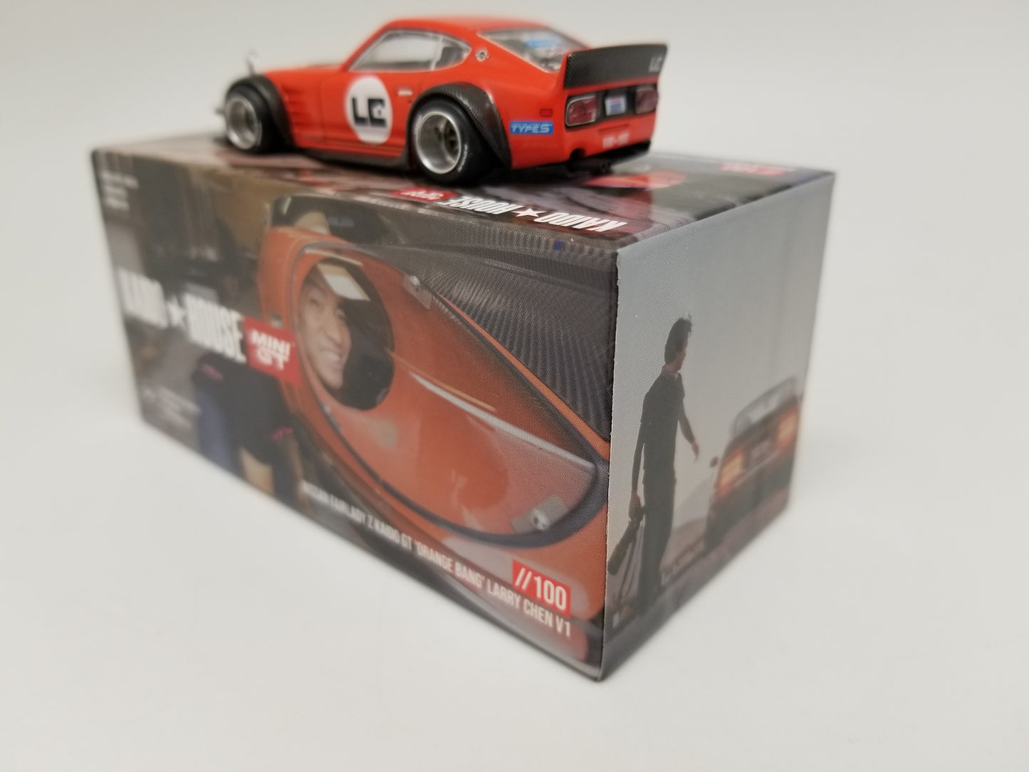 Kaido House 100 Nissan Fairlady Z Kaido GT - Orange Bang V1