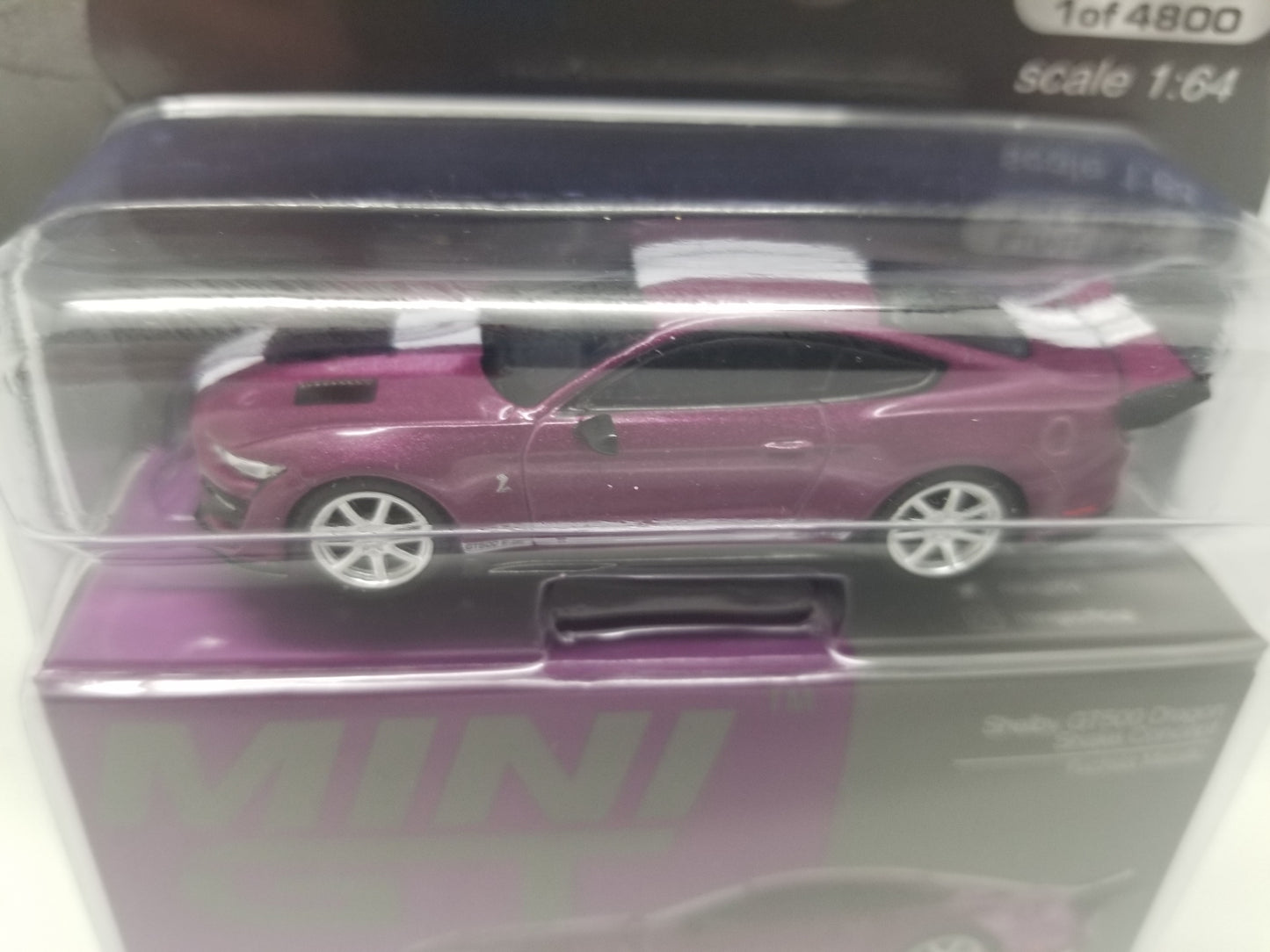 Mini GT 0696 - Shelby GT500 Dragon Snake Concept - Fushia Metallic