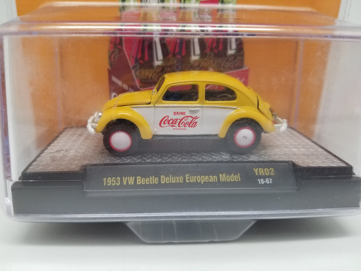 M2 1953 VW Beetle Deluxe European Model - Coca-Cola