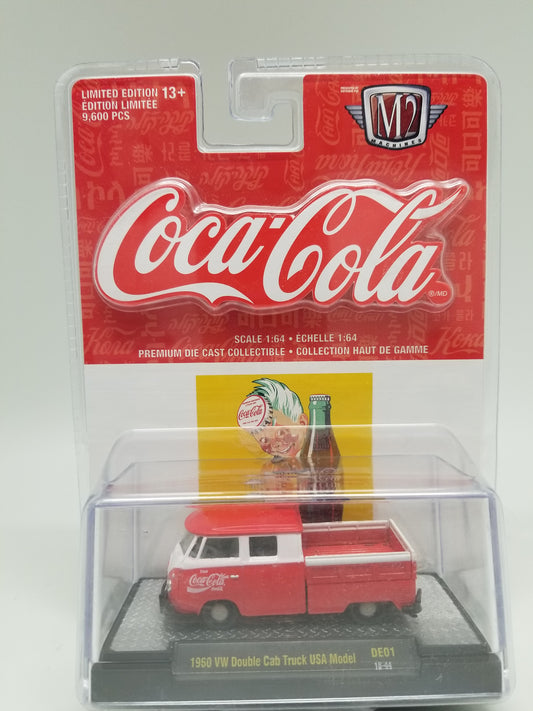 M2 1960 VW Double Cab Truck USA Model - Coca-Cola