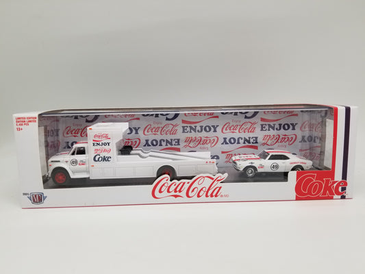 M2 1968 Chevrolet C60 Truck & 1968 Camaro Z/28 Auto Hauler - Coca-Cola