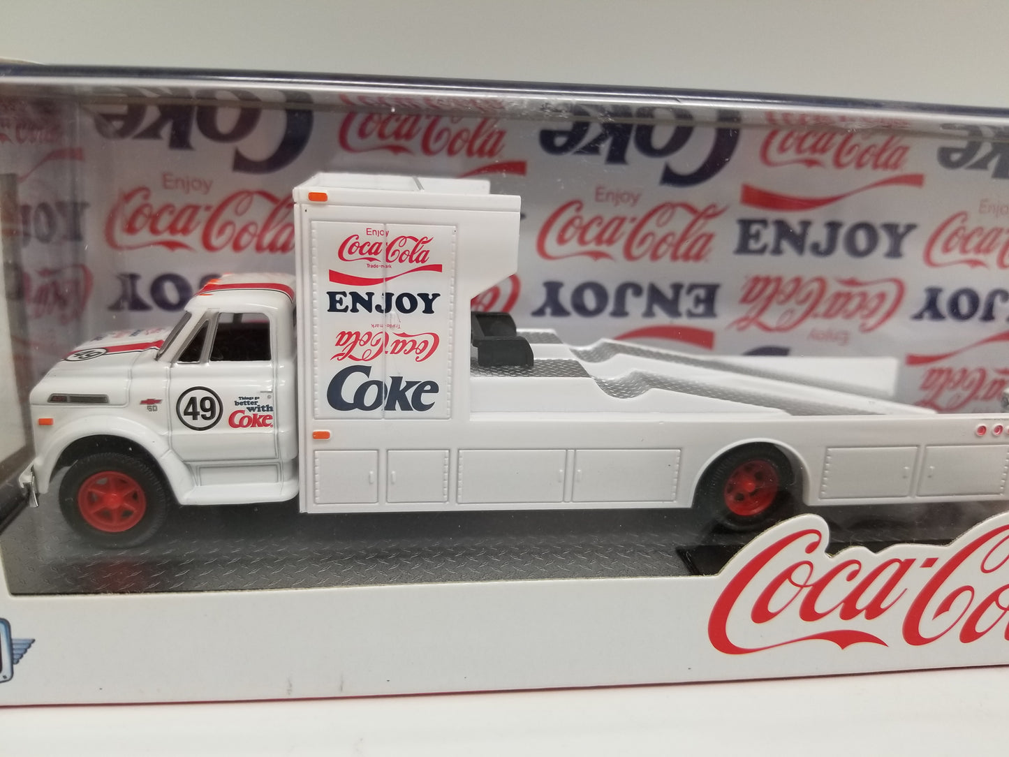 M2 1968 Chevrolet C60 Truck & 1968 Camaro Z/28 Auto Hauler - Coca-Cola
