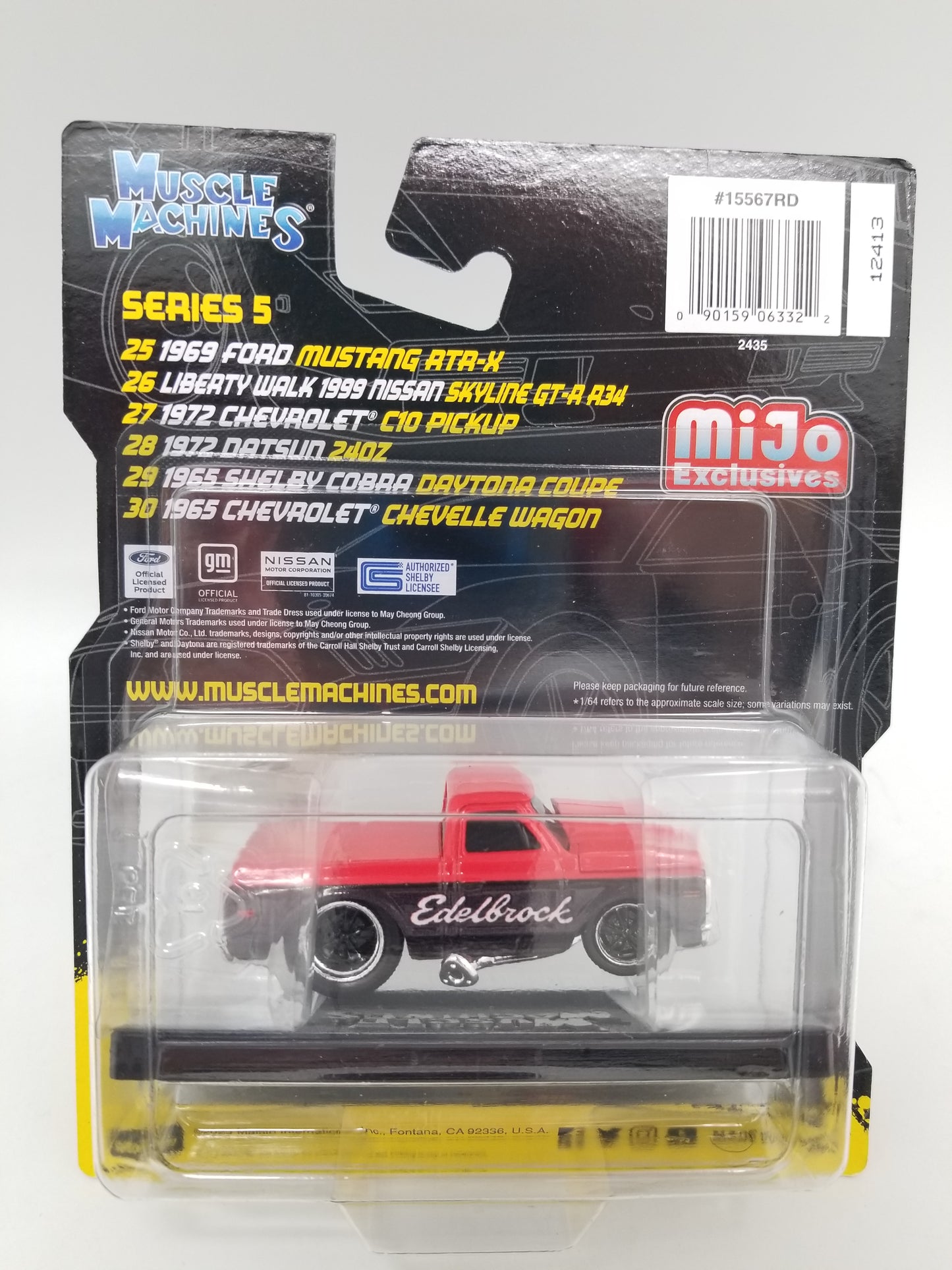 MM #40 - 1972 Chevy C10 Pick Up - Edelbrock