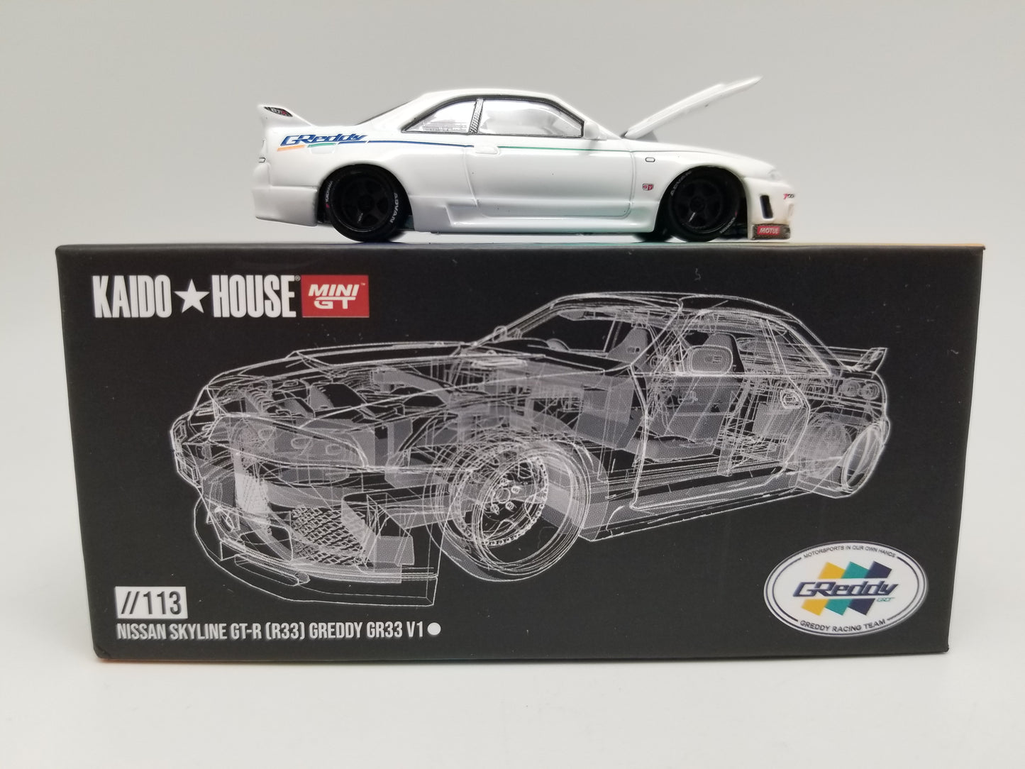 Kaido House 113 Nissan Skyline GT-R R33 - GREDDY V1