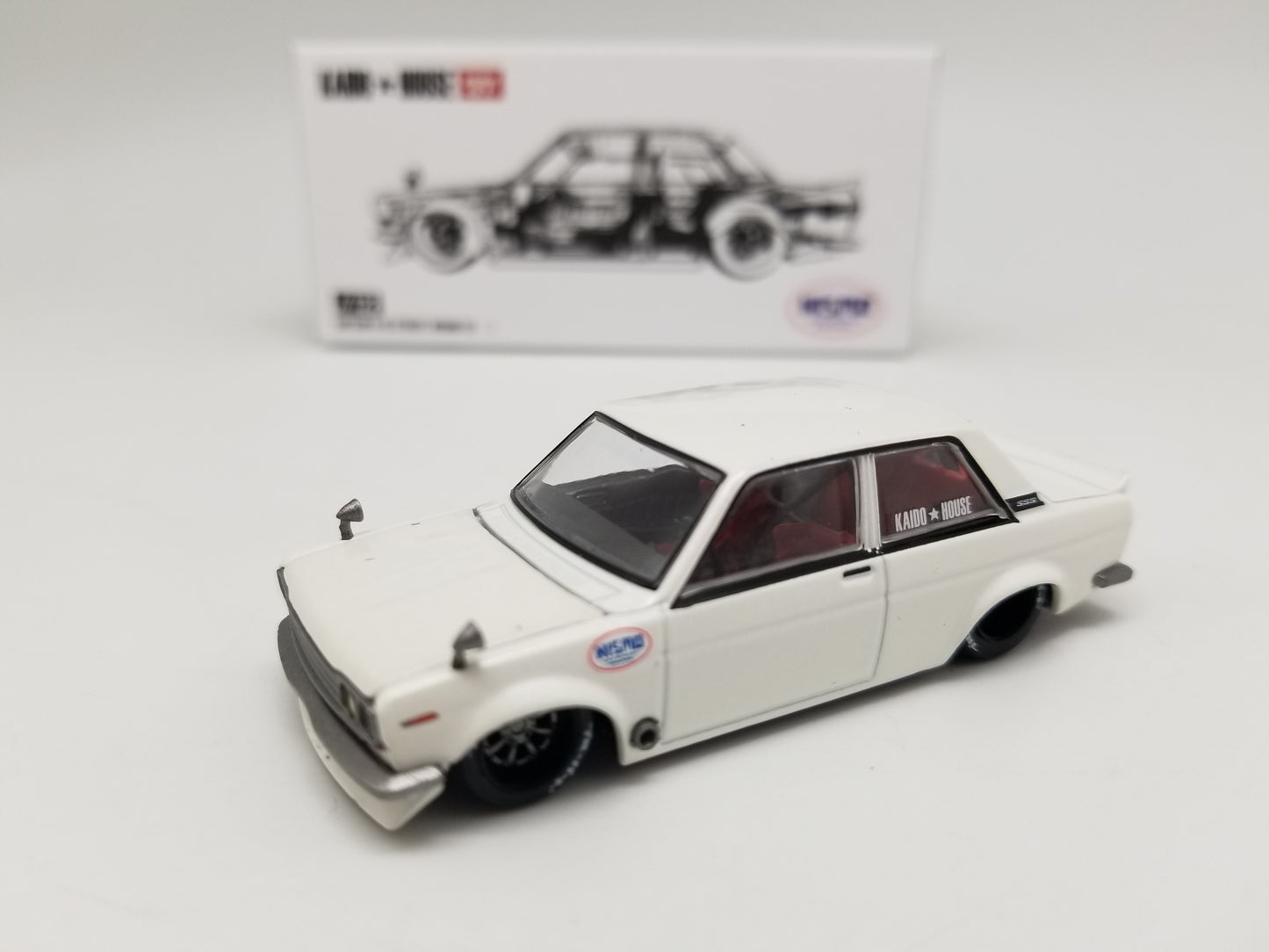 Kaido House 122 Datsun 510 Street Nismo - WHITE