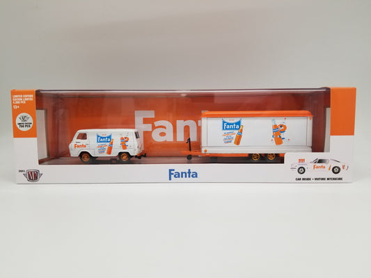 M2 CHASE - 1965 Ford Econoline Van & 1966 Ford Mustang Fastback  - FANTA Auto Hauler