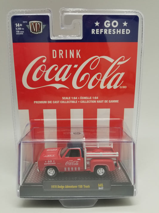 M2 1978 Dodge Adventurer 150 Truck - Coca-Cola