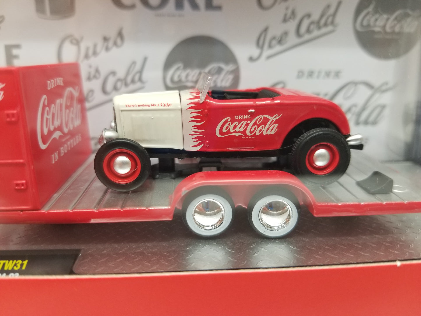 M2 1956 Ford F-100 Truck & 1932 Ford Roadster - Coca-Cola Auto Hauler