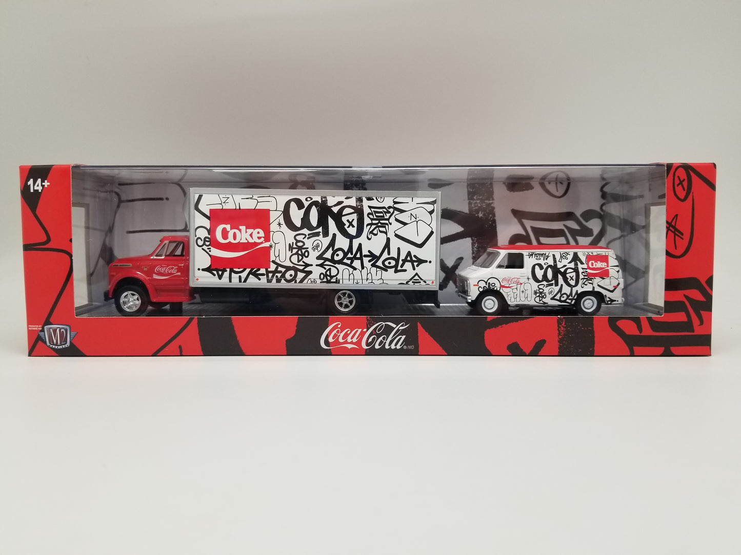 M2 56000-TW31 Coca-Cola Auto Hauler - Set of 3