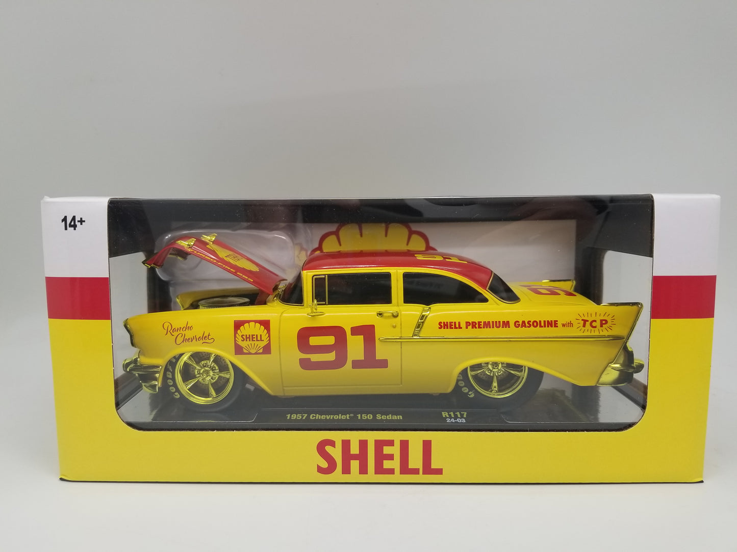 M2 1:24 scale CHASE 1957 Chevrolet 150 Sedan - Shell