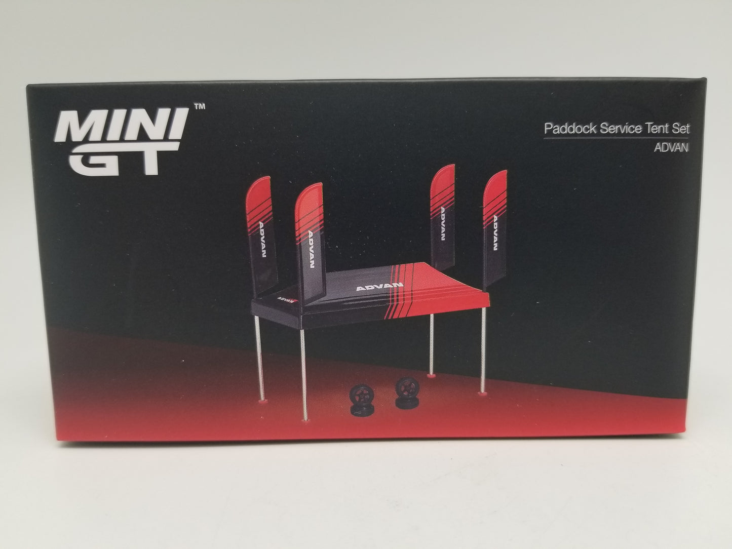 Mini GT - Paddock Service Tent Set - ADVAN