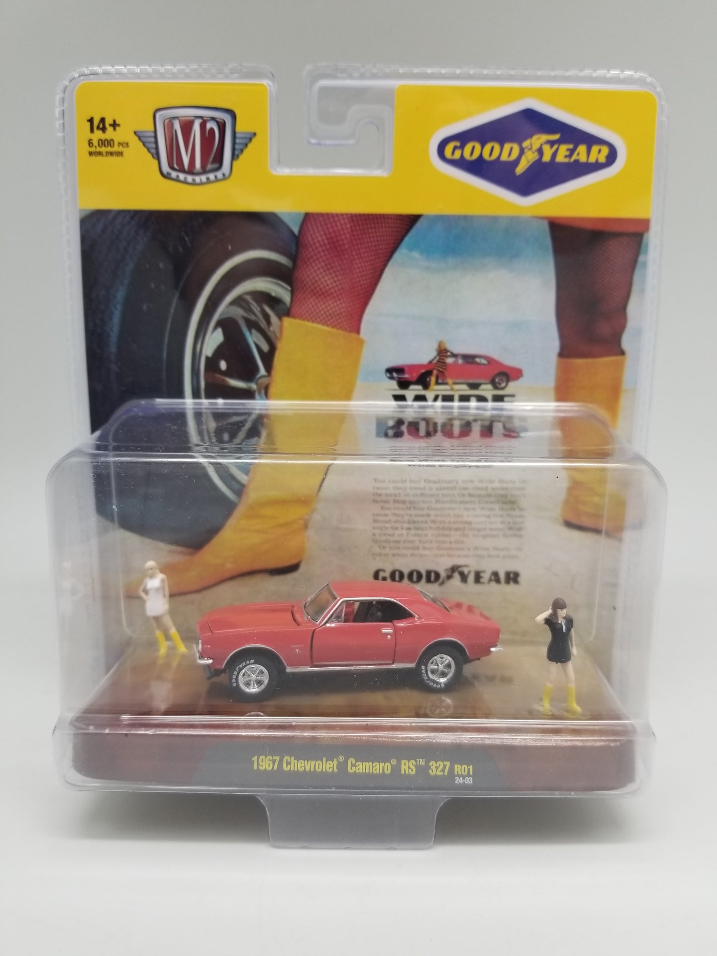 M2 Auto-Figs 1967 Chevrolet Camaro RS 327 - GOODYEAR