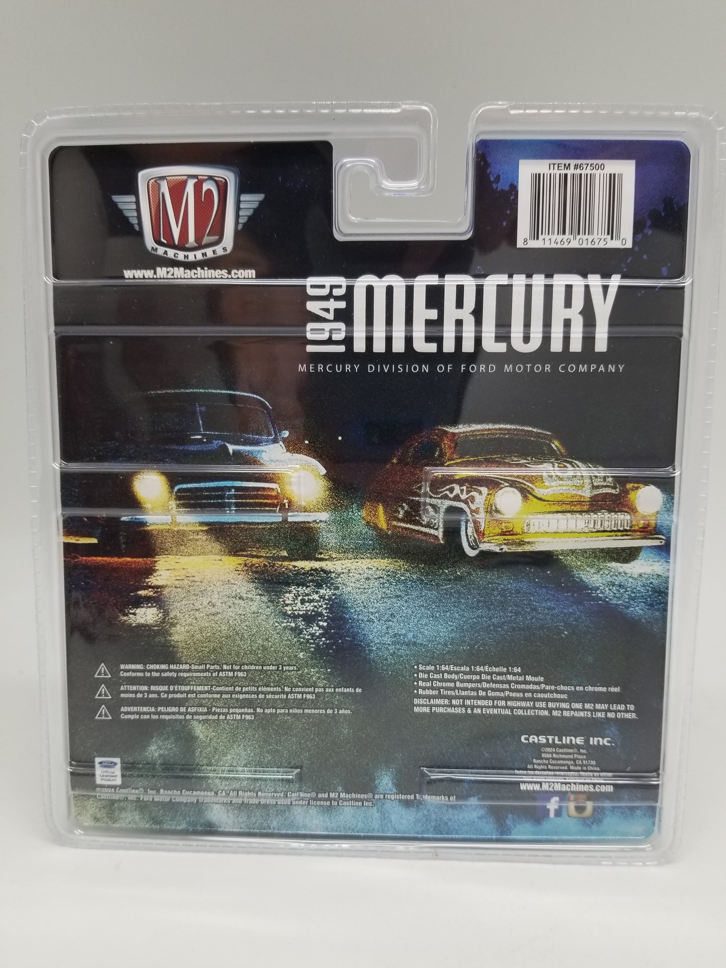 M2 Auto-Figs 1949 Mercury Custom - Road Proven