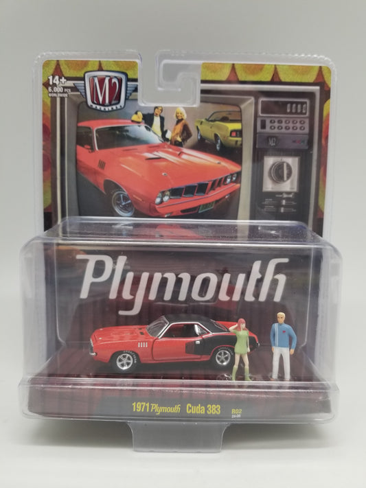 M2 Auto-Figs 1971 Plymouth Cuda 383