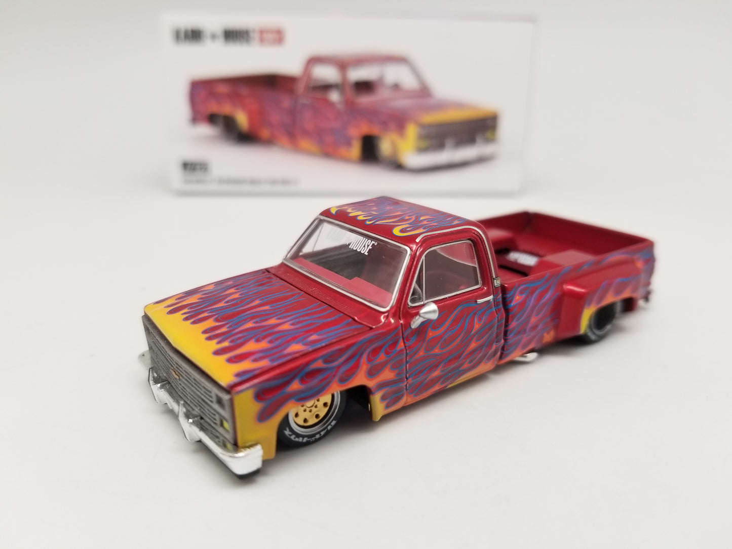 Kaido House 127 Chevrolet Silverado Dually Fire - RED