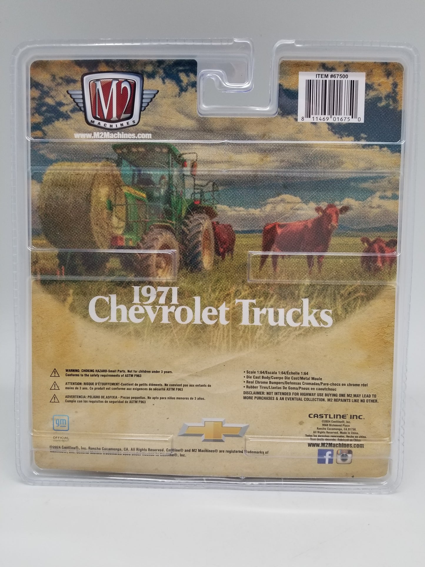 M2 Auto-Figs 1971 Chevrolet C60 Truck - Farmer