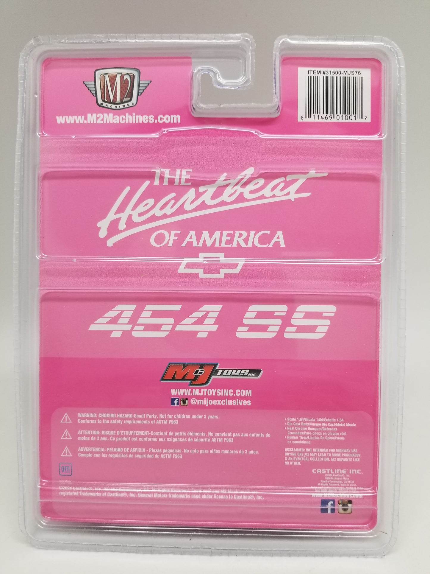 M2 1991 Chevrolet C1500 SS 454 - PINK - MiJo