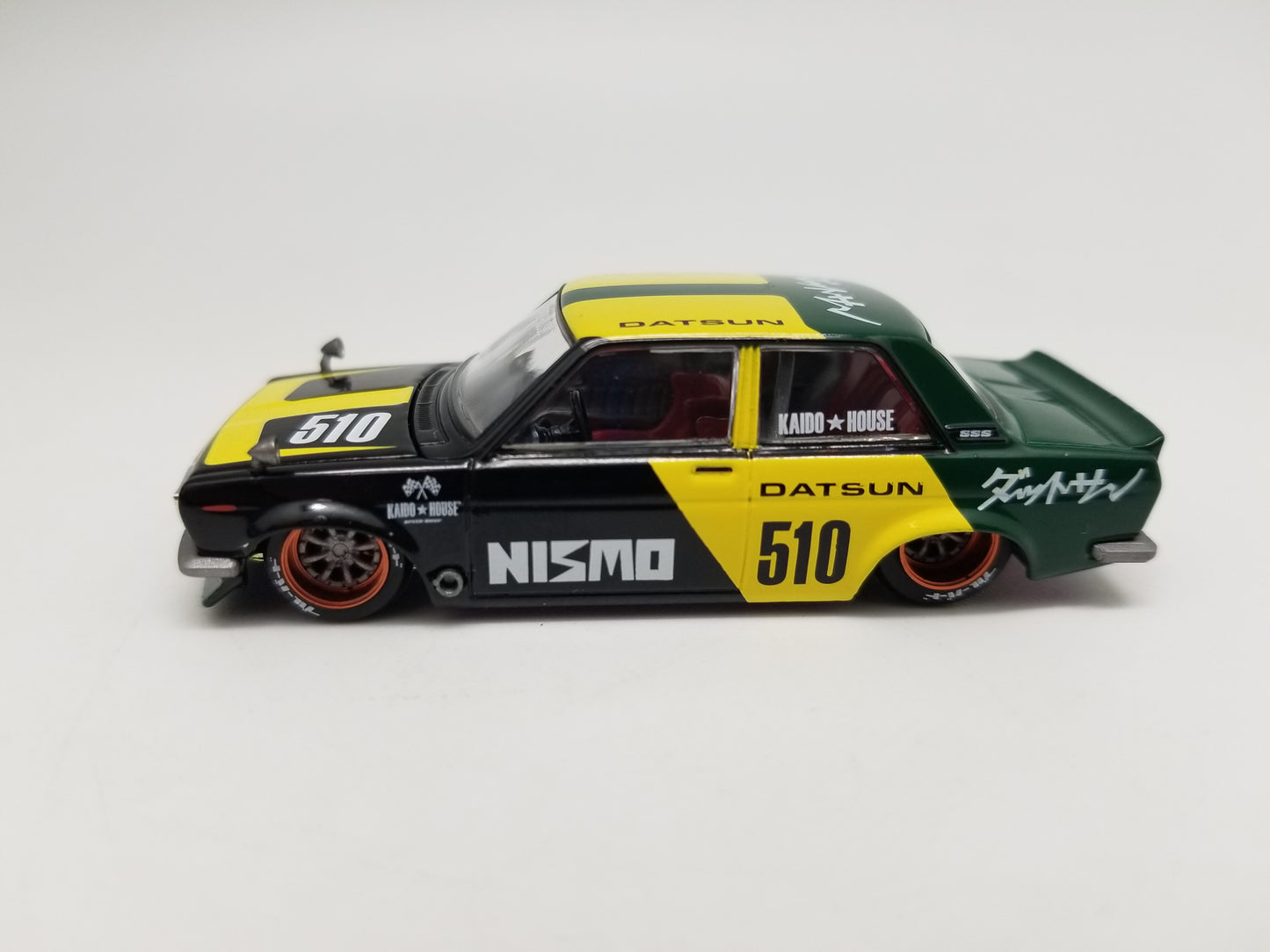 Kaido House 131 Datsun Street 510 - Black/Yellow/Green