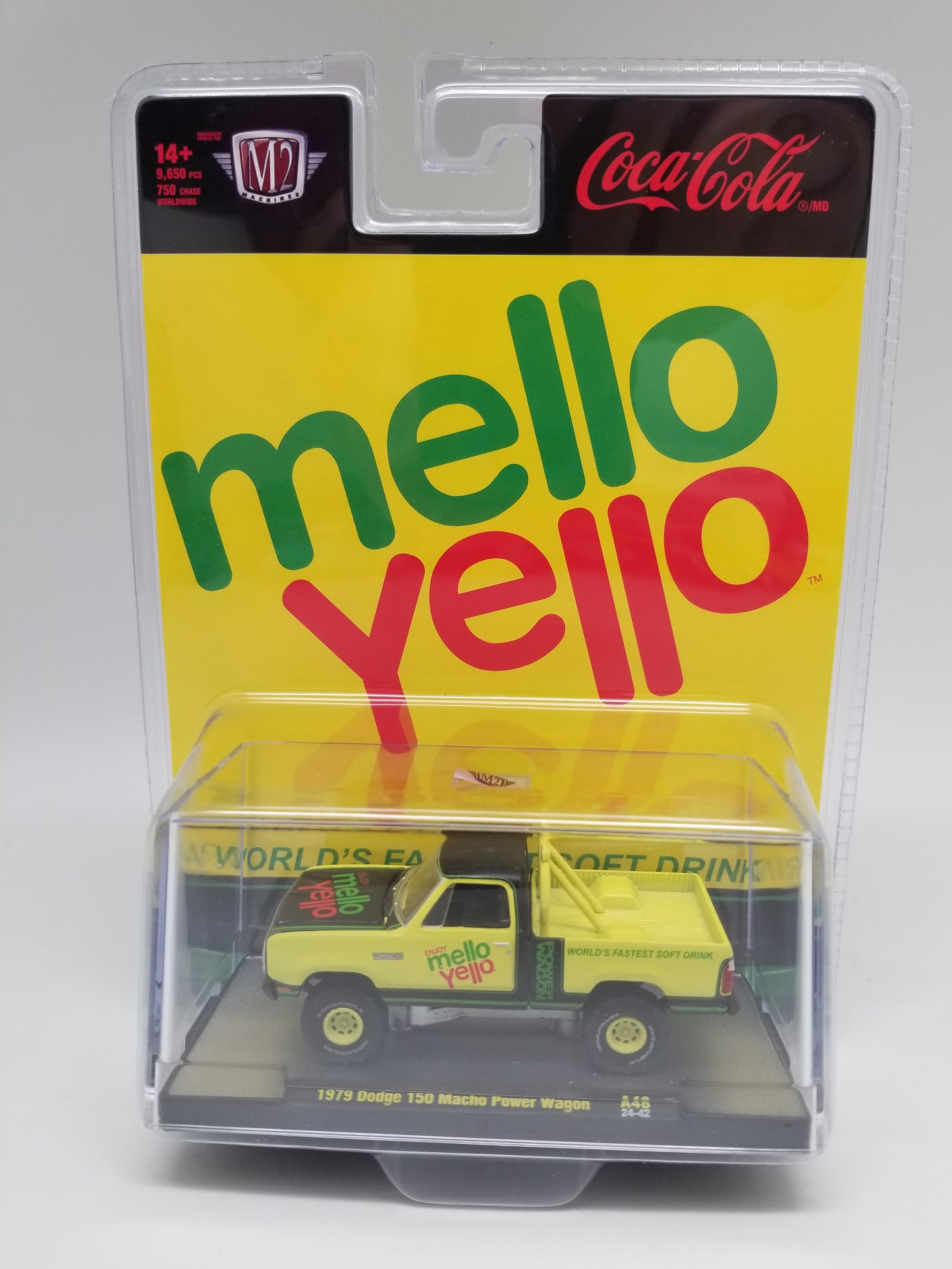 M2 1979 Dodge 150 Macho Power Wagon - Mello Yello