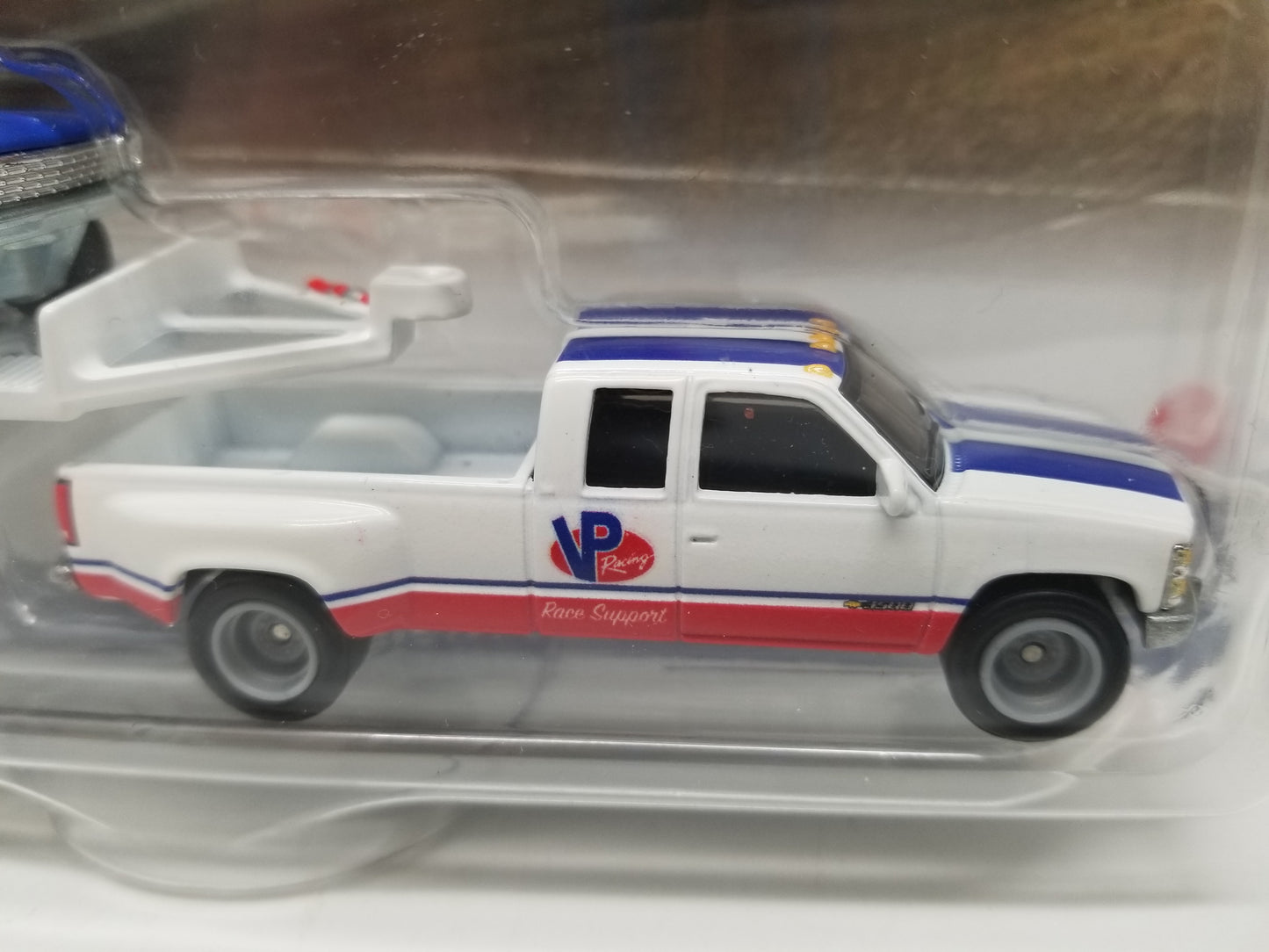 Hot Wheels 63 Chevy Nova 88 Chevy Silverado 3500 VP Racing #68 - Car Culture Team Transport