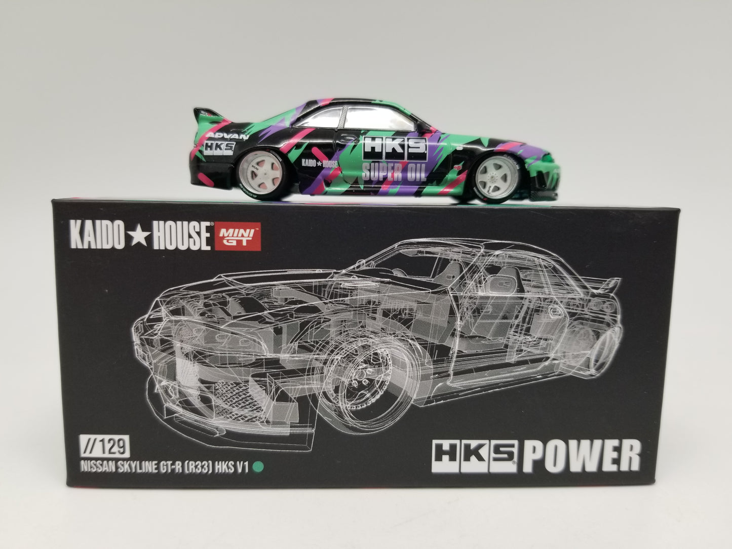 Kaido House 129 Nissan Skyline GT-R (R33) - HKS