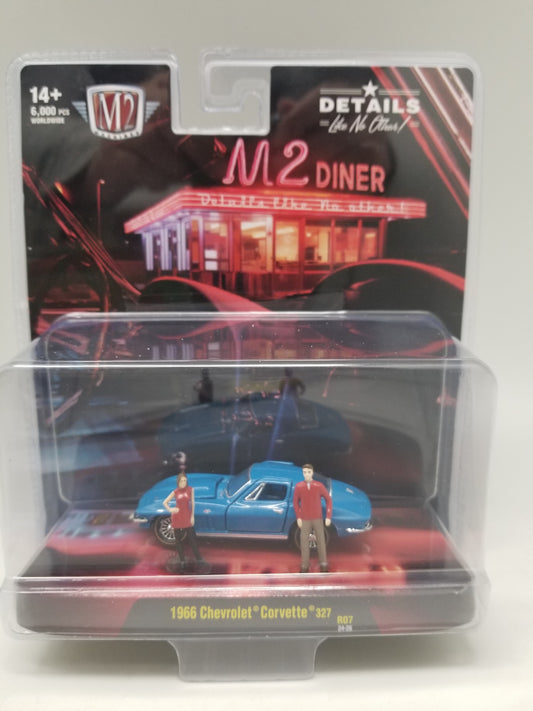 M2 Auto-Figs 1966 Chevrolet Corvette 327 - M2 Diner