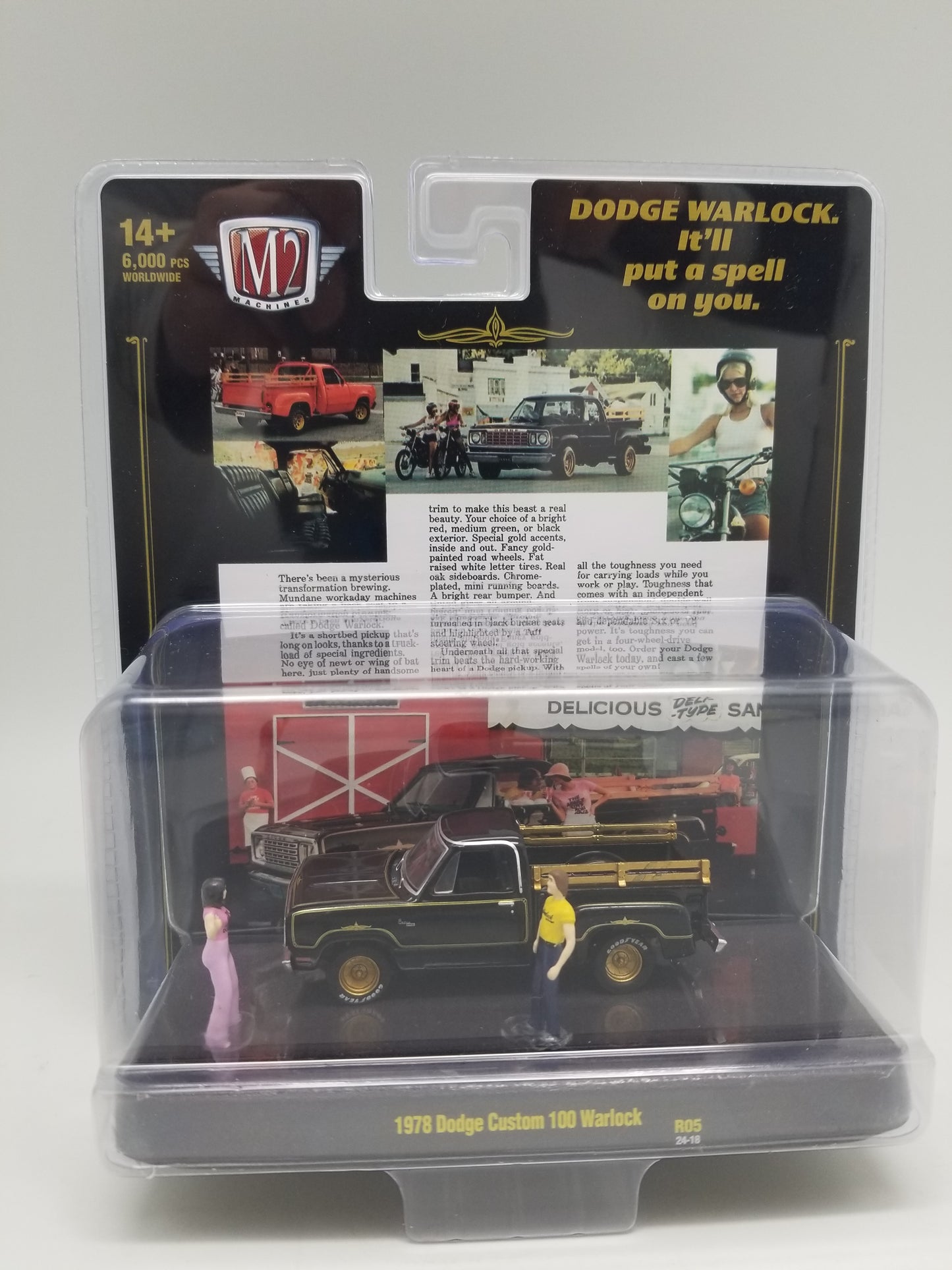 M2 Auto-Figs 1978 Dodge Custom 100 Warlock