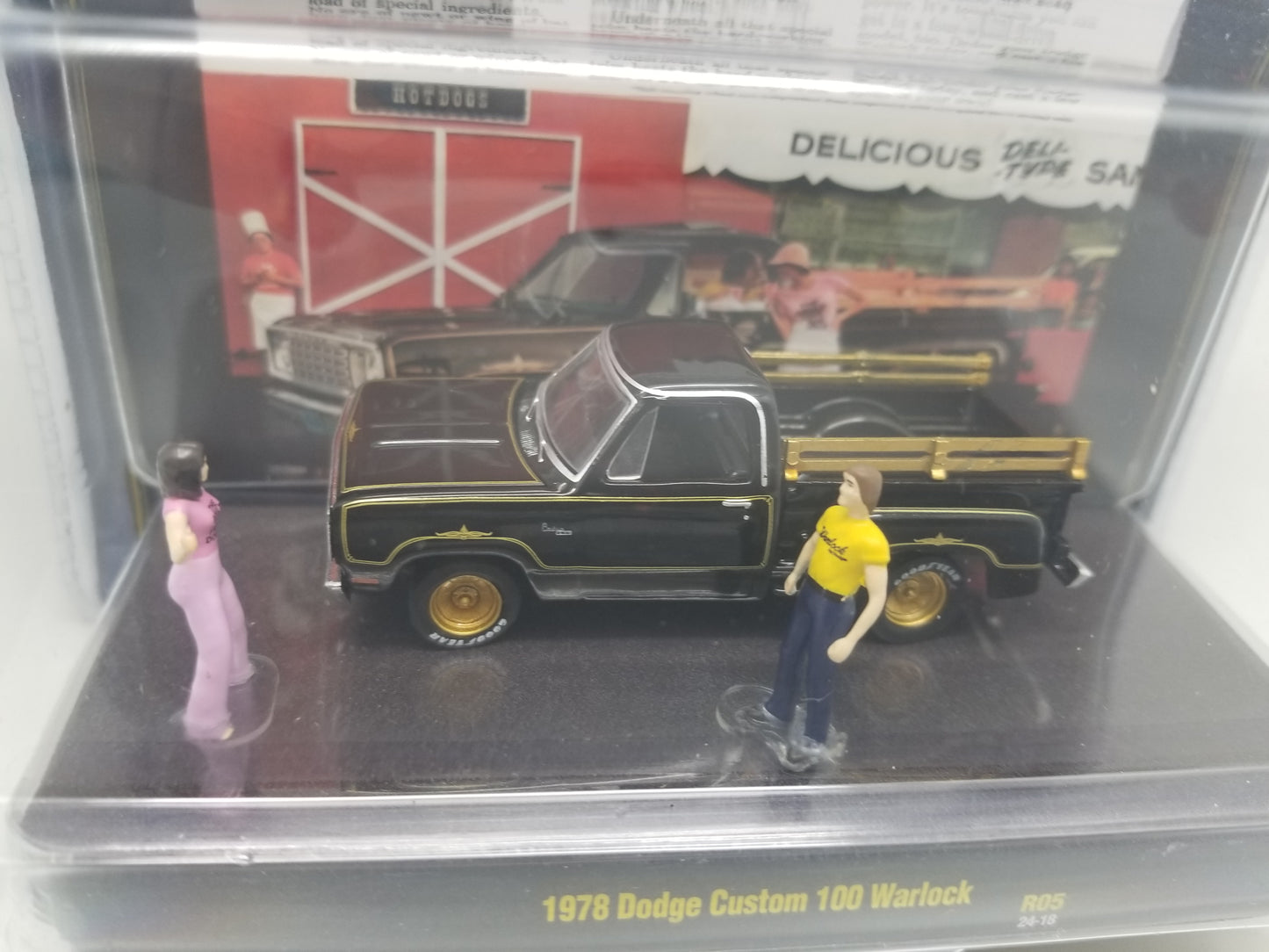 M2 Auto-Figs 1978 Dodge Custom 100 Warlock