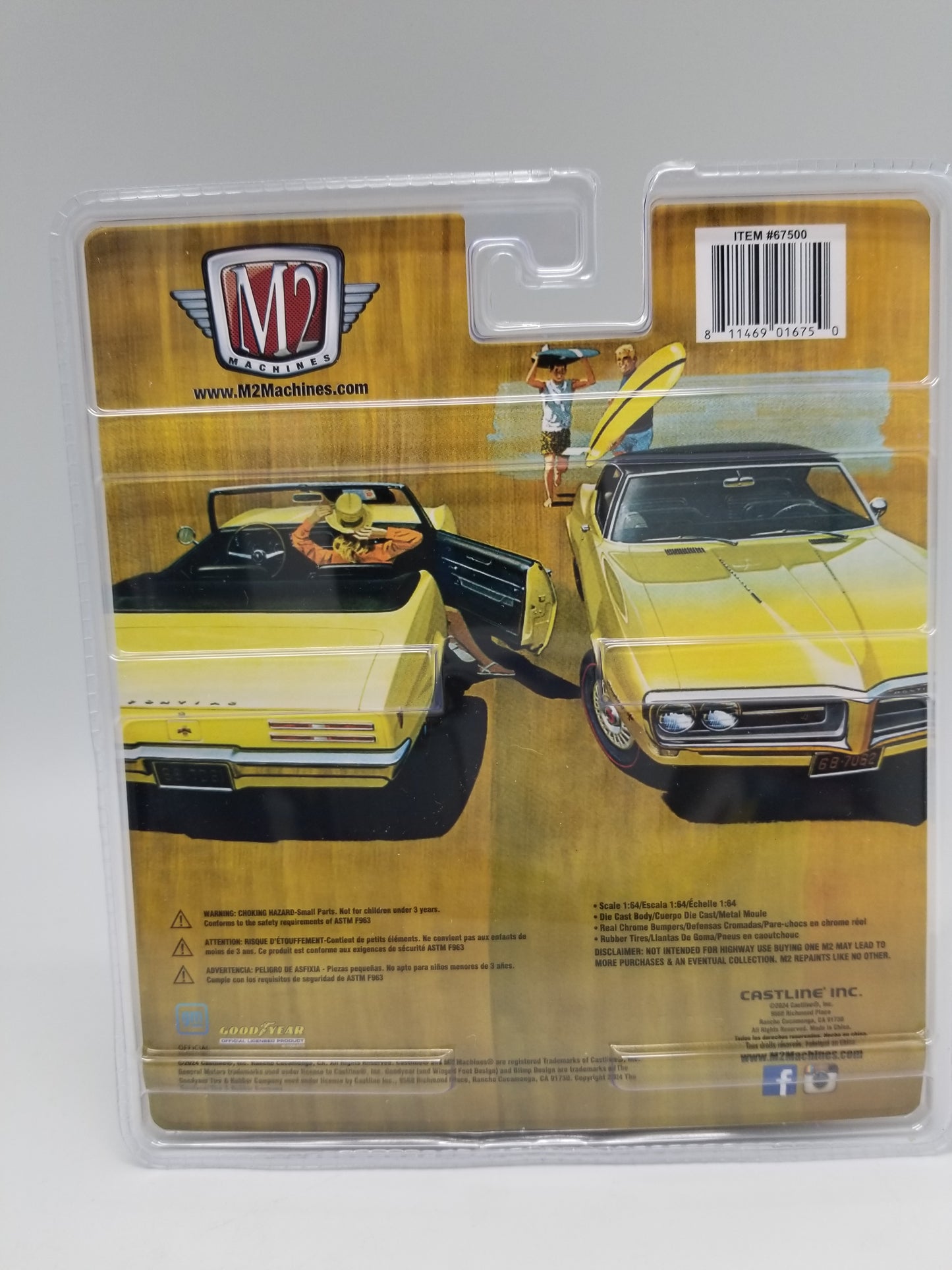 M2 Auto-Figs 1968 Pontiac Firebird 400 H.O.