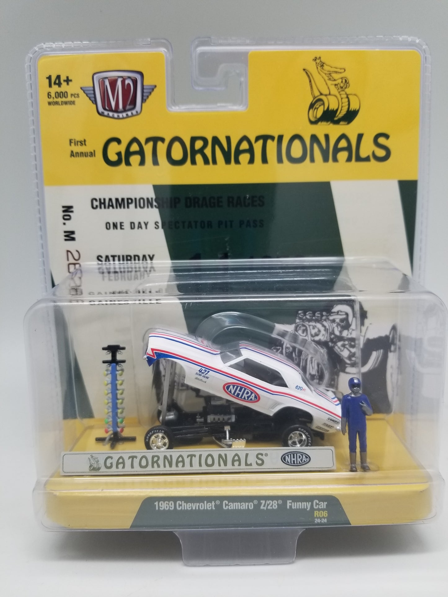 M2 Auto-Figs 1969 Chevrolet Camaro Z/28 Funny Car - NHRA