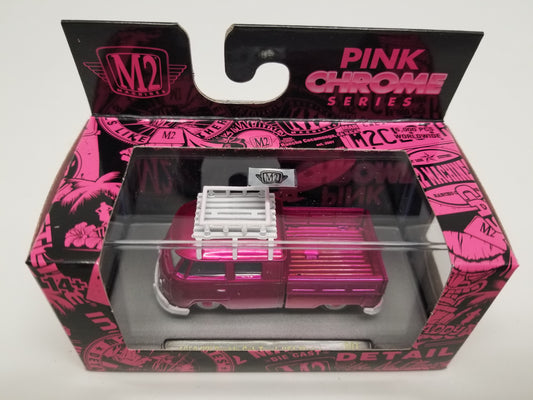 M2 1959 VW Double Cab Truck USA Model - Pink Chrome