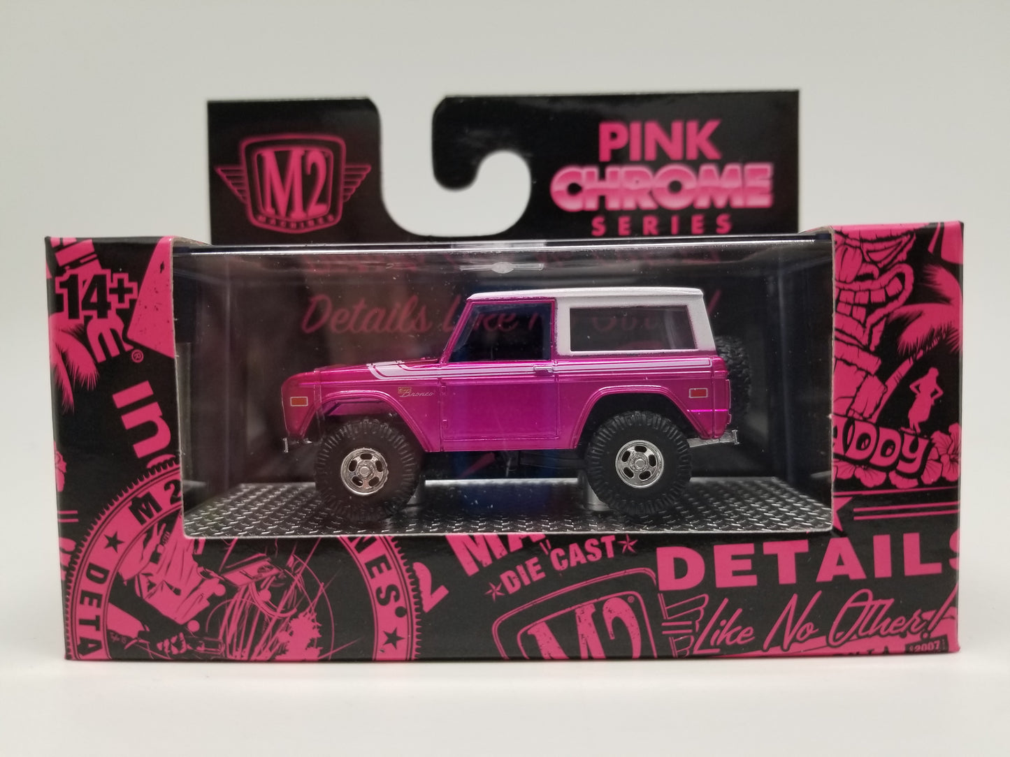 M2 1976 Ford Bronco - Pink Chrome