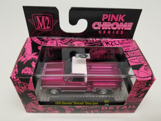 M2 1976 Chevrolet Silverado Chevy Sport - Pink Chrome