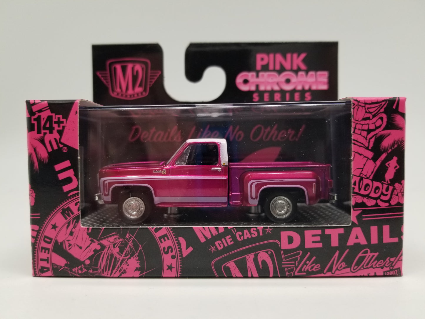 M2 1976 Chevrolet Silverado Chevy Sport - Pink Chrome