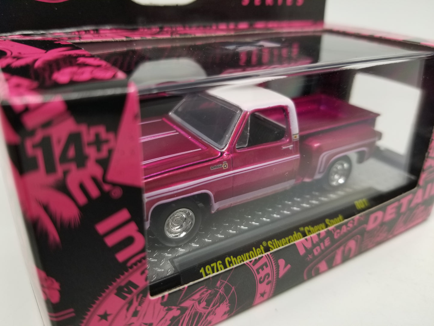 M2 1976 Chevrolet Silverado Chevy Sport - Pink Chrome