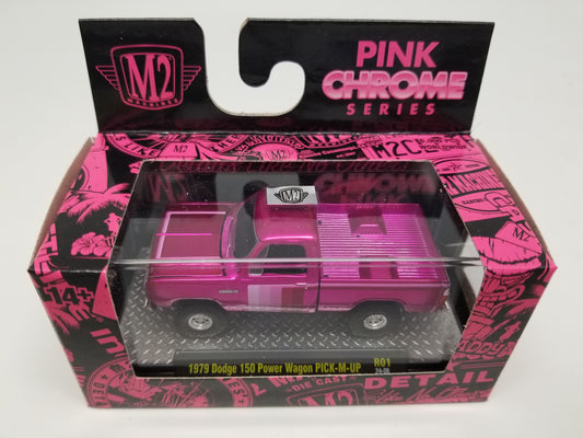 M2 1979 Dodge 150 Power Wagon PICK-M-UP - Pink Chrome