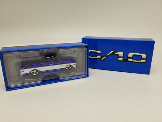 Hot Wheels RLC Chevrolet C/10 - Blue