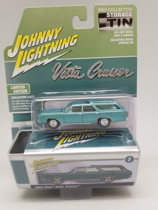 JL CHASE 1964 Olds Vista Cruiser w/ Tin - Pacific Mist Poly