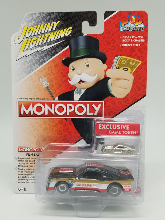 JL 1975 Ford Mustang Cobra II Racer - Monopoly - with Game Token